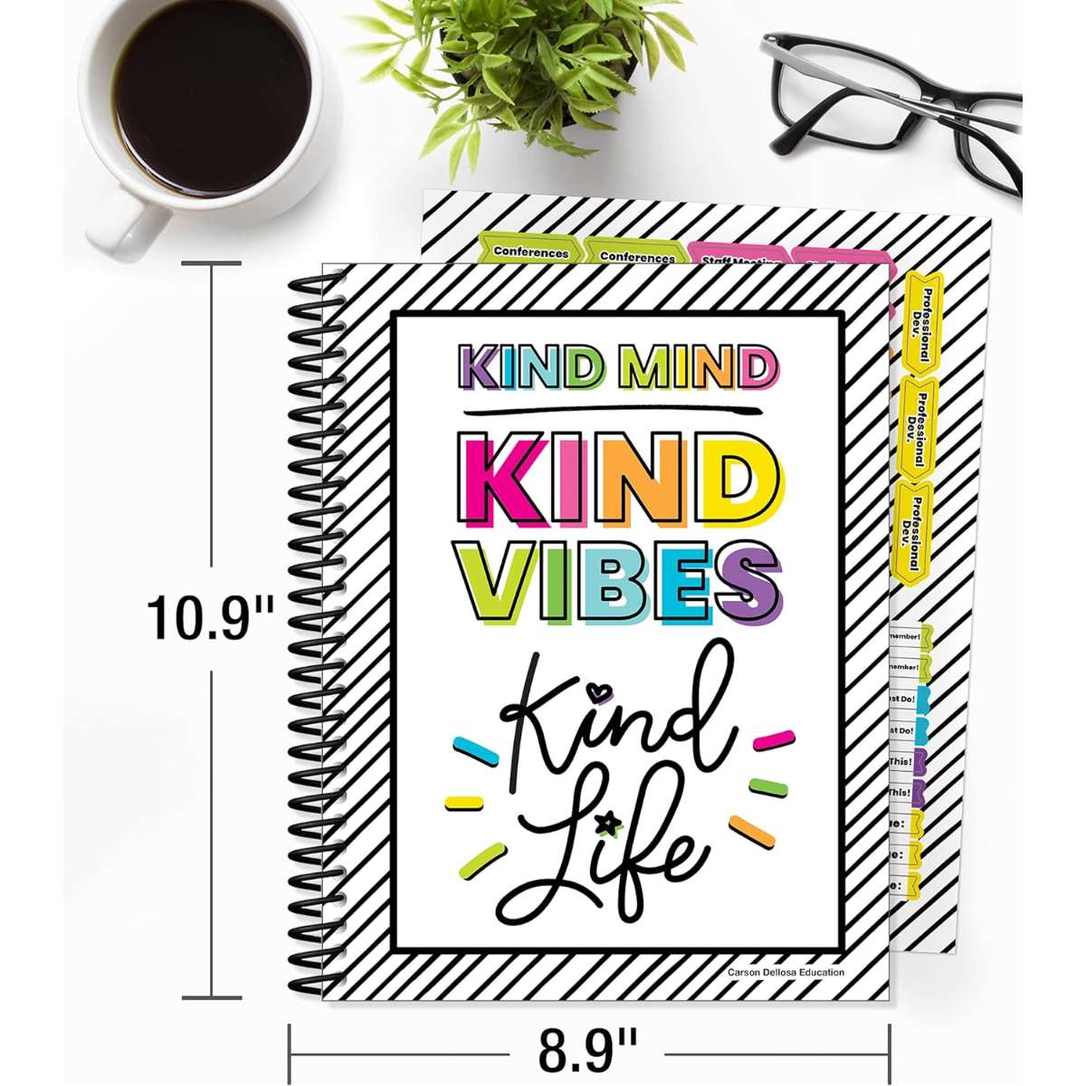 Carson Dellosa Kind Vibes Teacher Planner