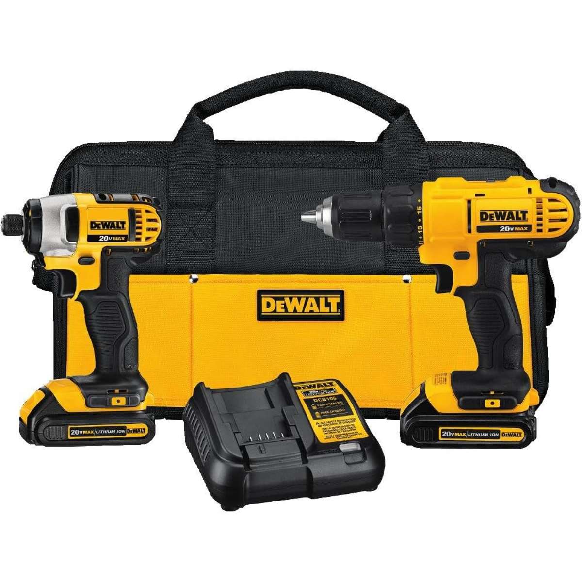 DEWALT 20V MAX Power Tool Combo Kit