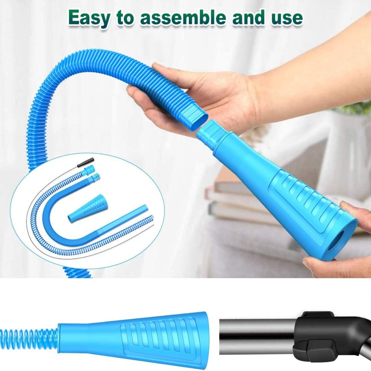 selegend 2-piece dryer vent cleaning kit Dryer lint vacuum accessories