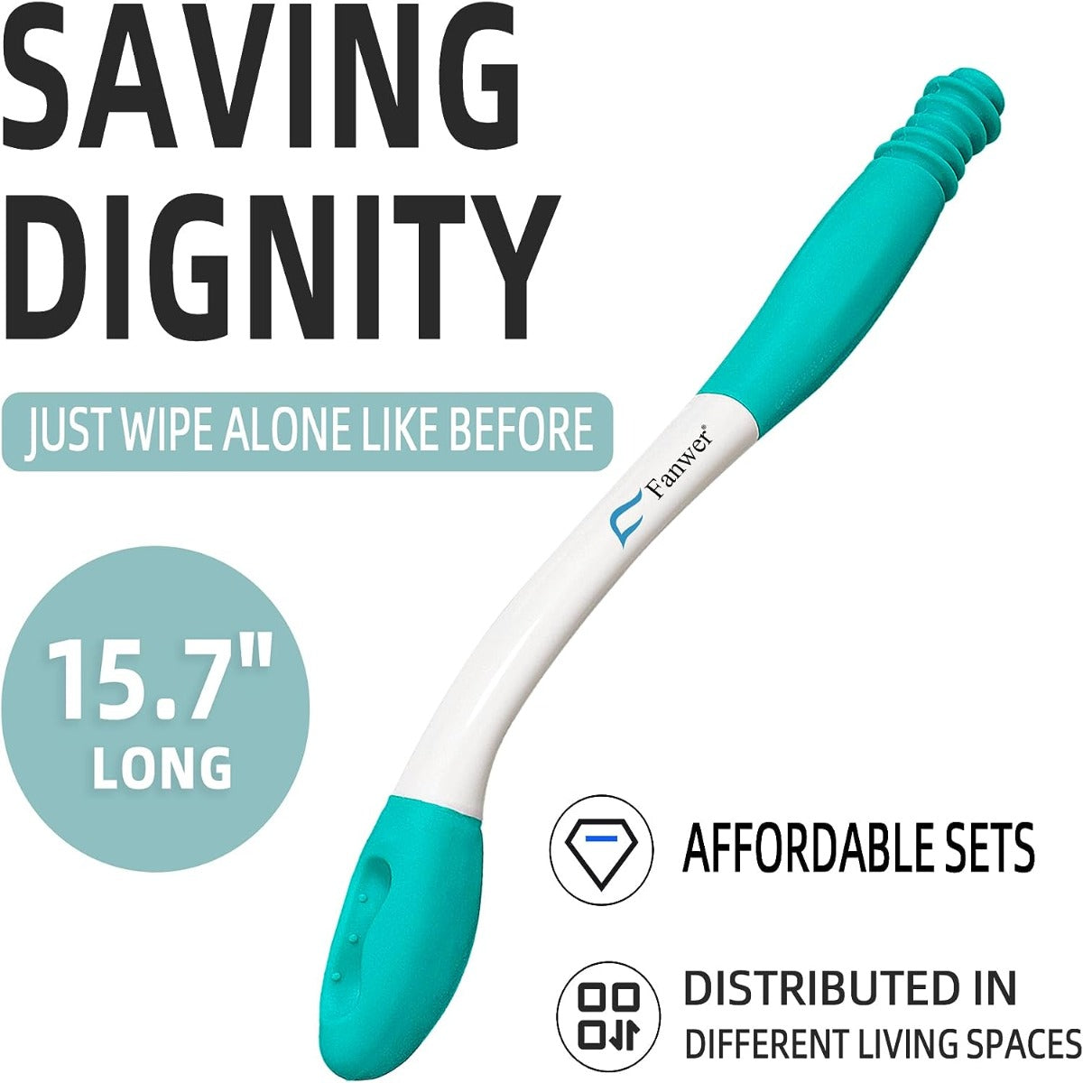 Bathroom wiping aid