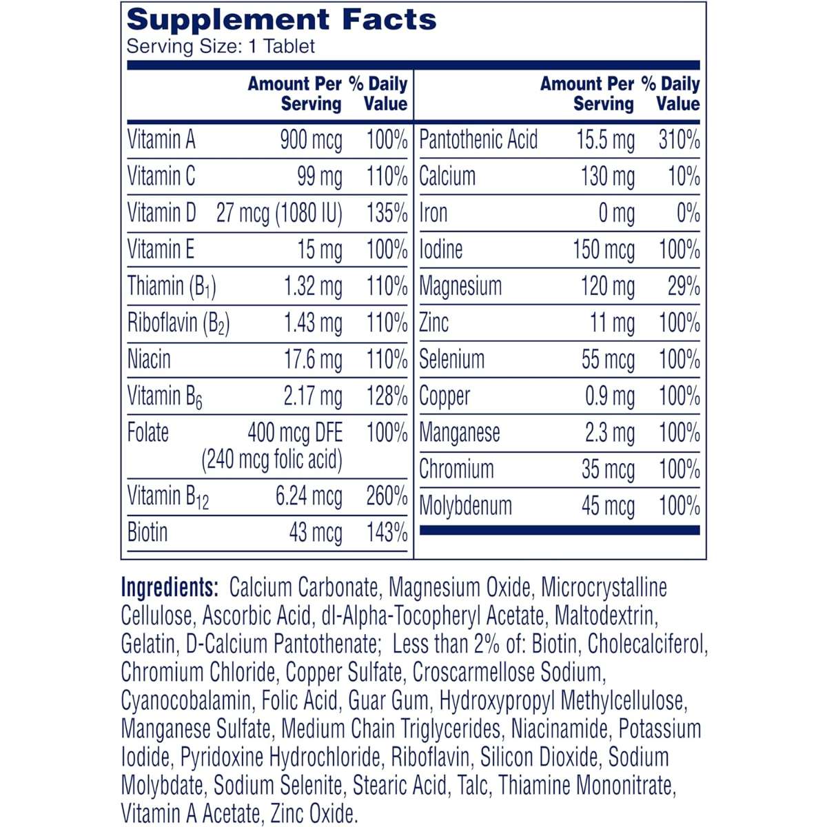 One A Day Men’s Multivitamin