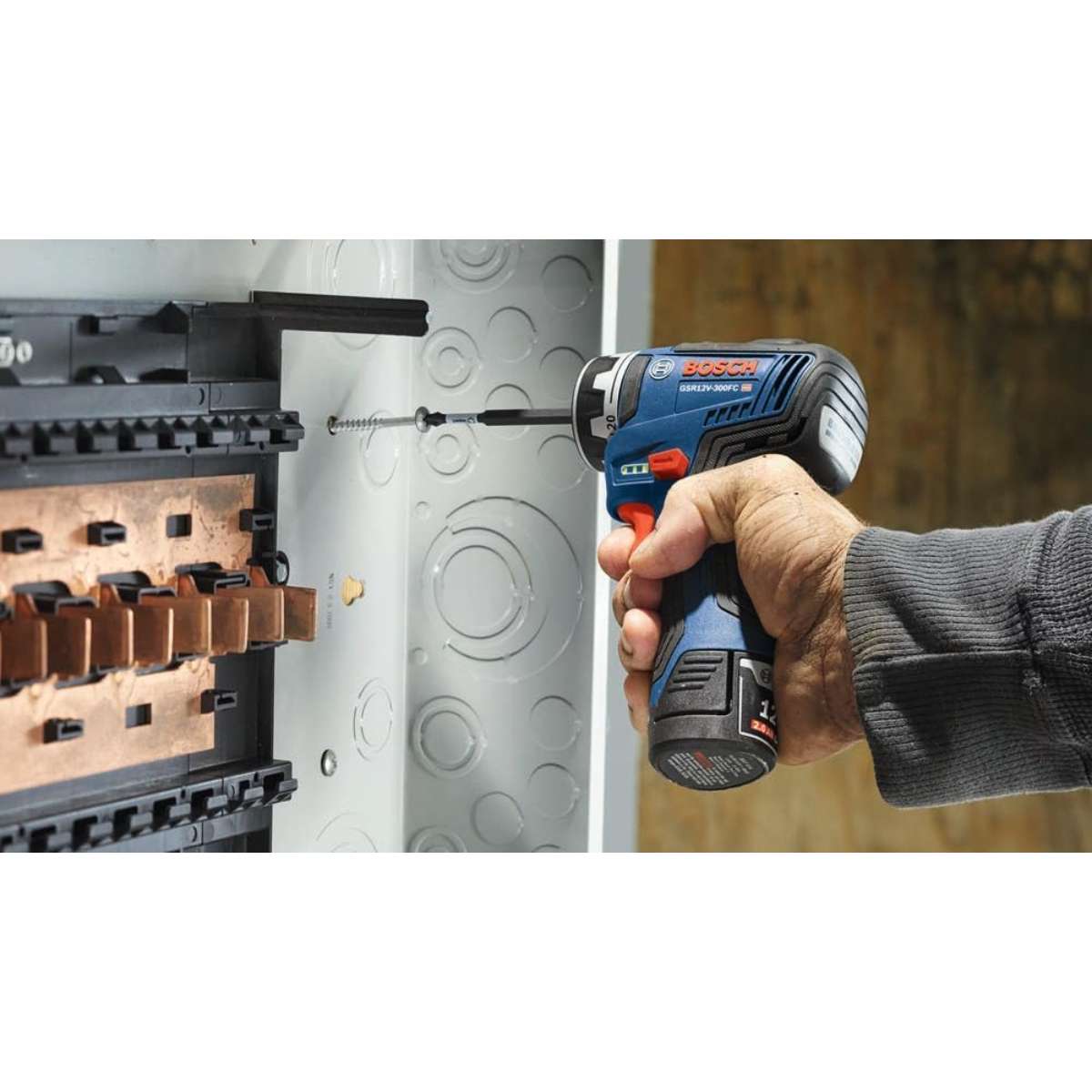 BOSCH GSR12V-300FCB22 12V Drill/Driver System