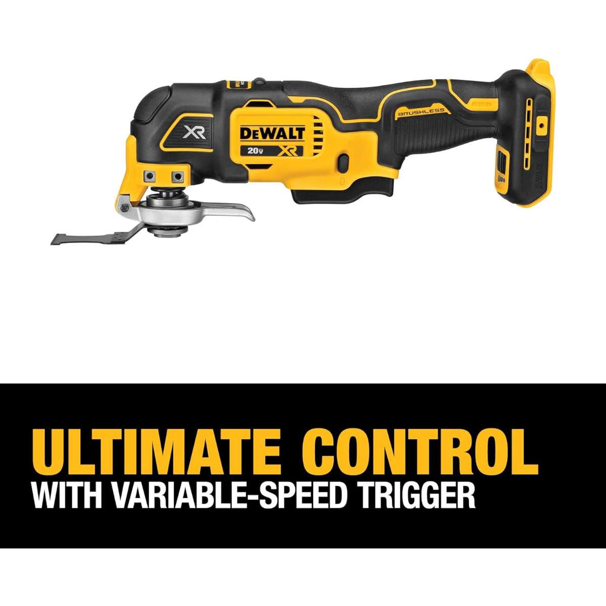 DEWALT 20V Max XR Oscillating Multi-Tool, Variable Speed