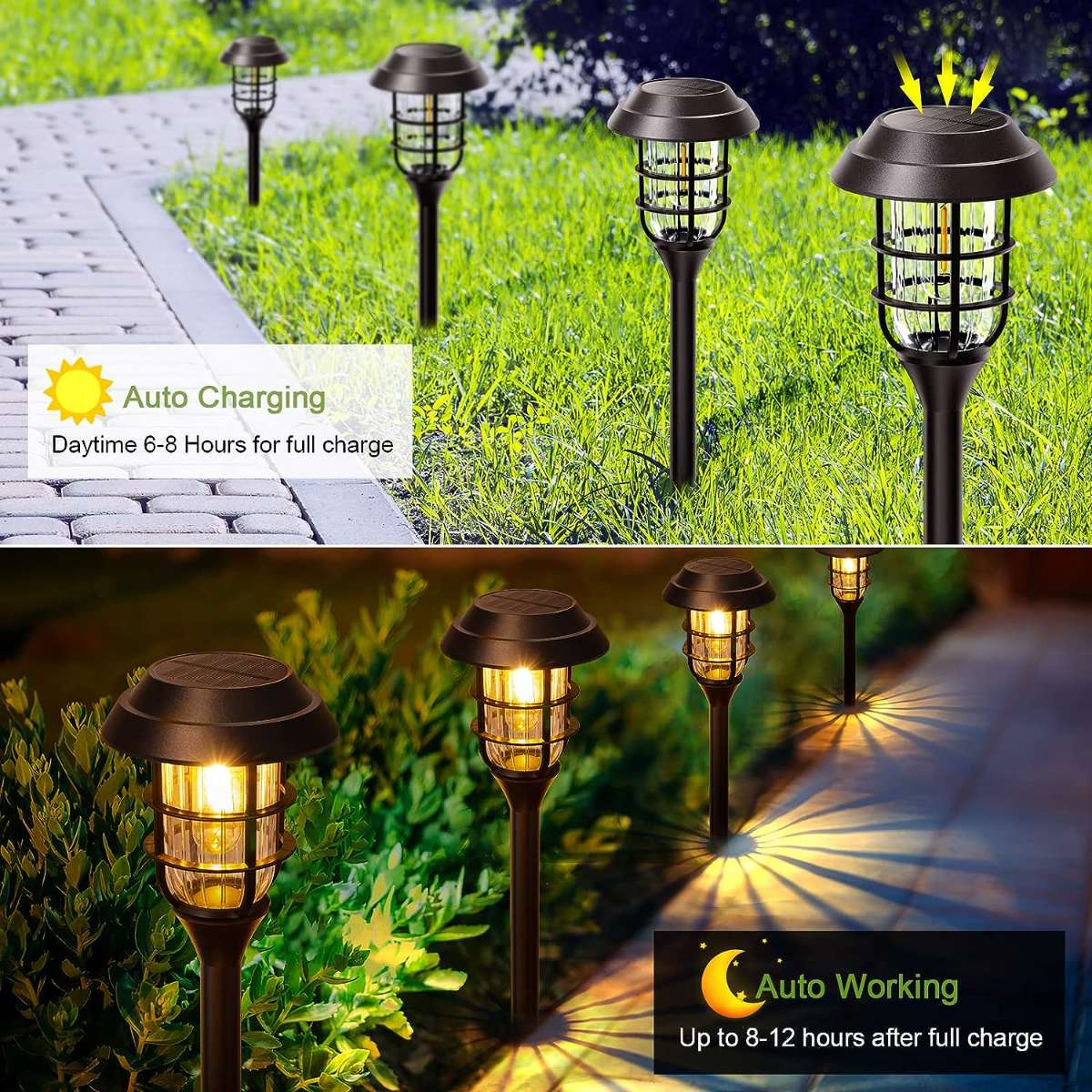 LETMY Solar Street Light Outdoor