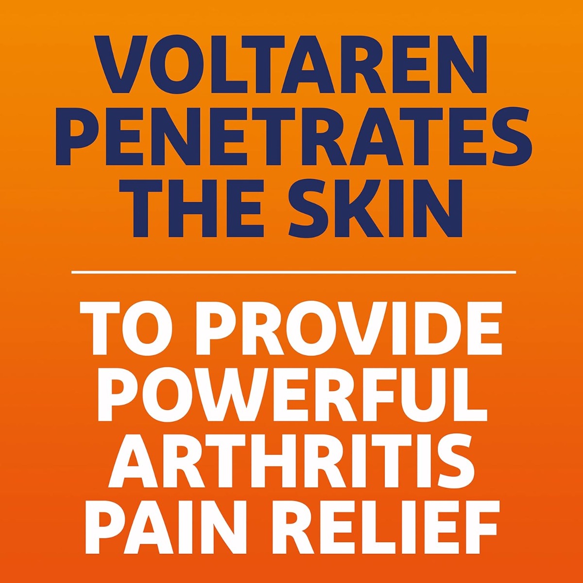 Voltaren Arthritis Pain gel provides powerful topical arthritis pain relief