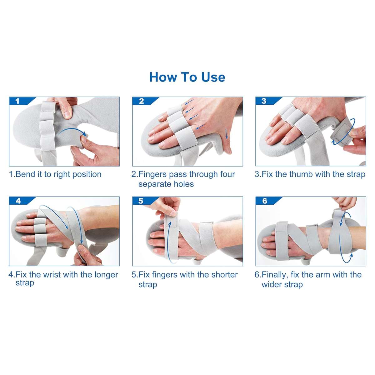 REAQER resting hand splint stroke retainer