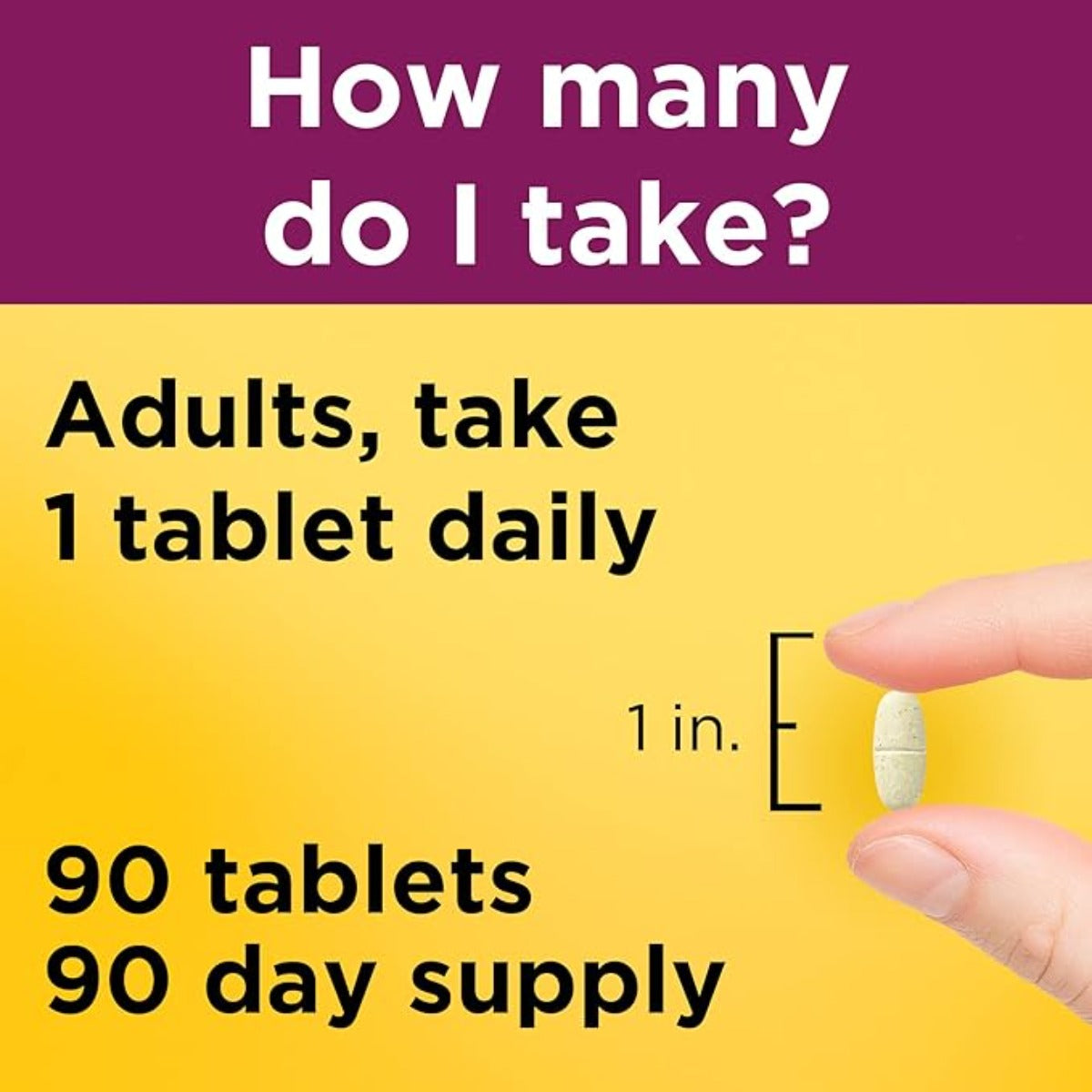 Nature Made Multivitamin For Her 50+ with No Iron