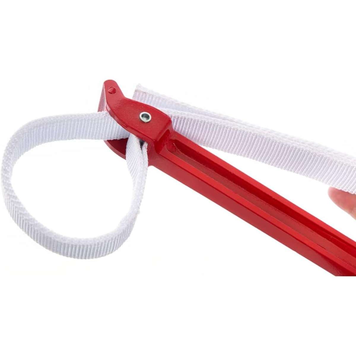 12 inch Multi-Purpose Strap Wrench (Red)