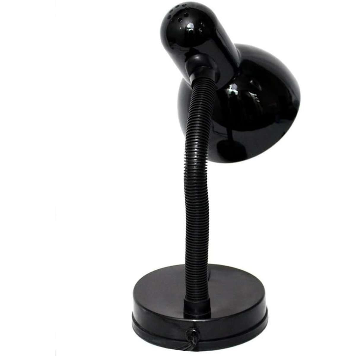 Simple Design LD1003-BLK Base Metal Table Lamp Black