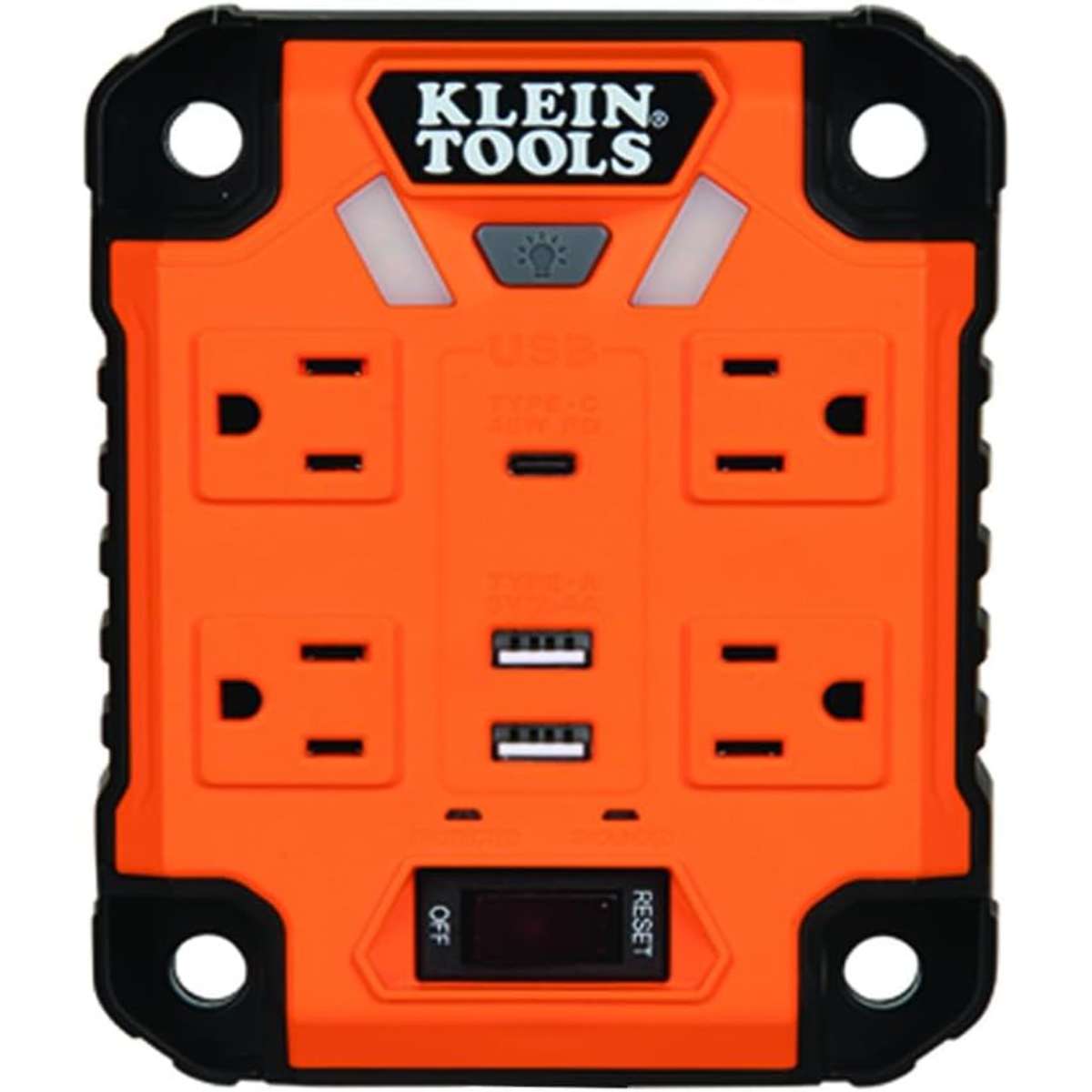 Klein Tools 29601 Magnetic Power Strip, Heavy Duty