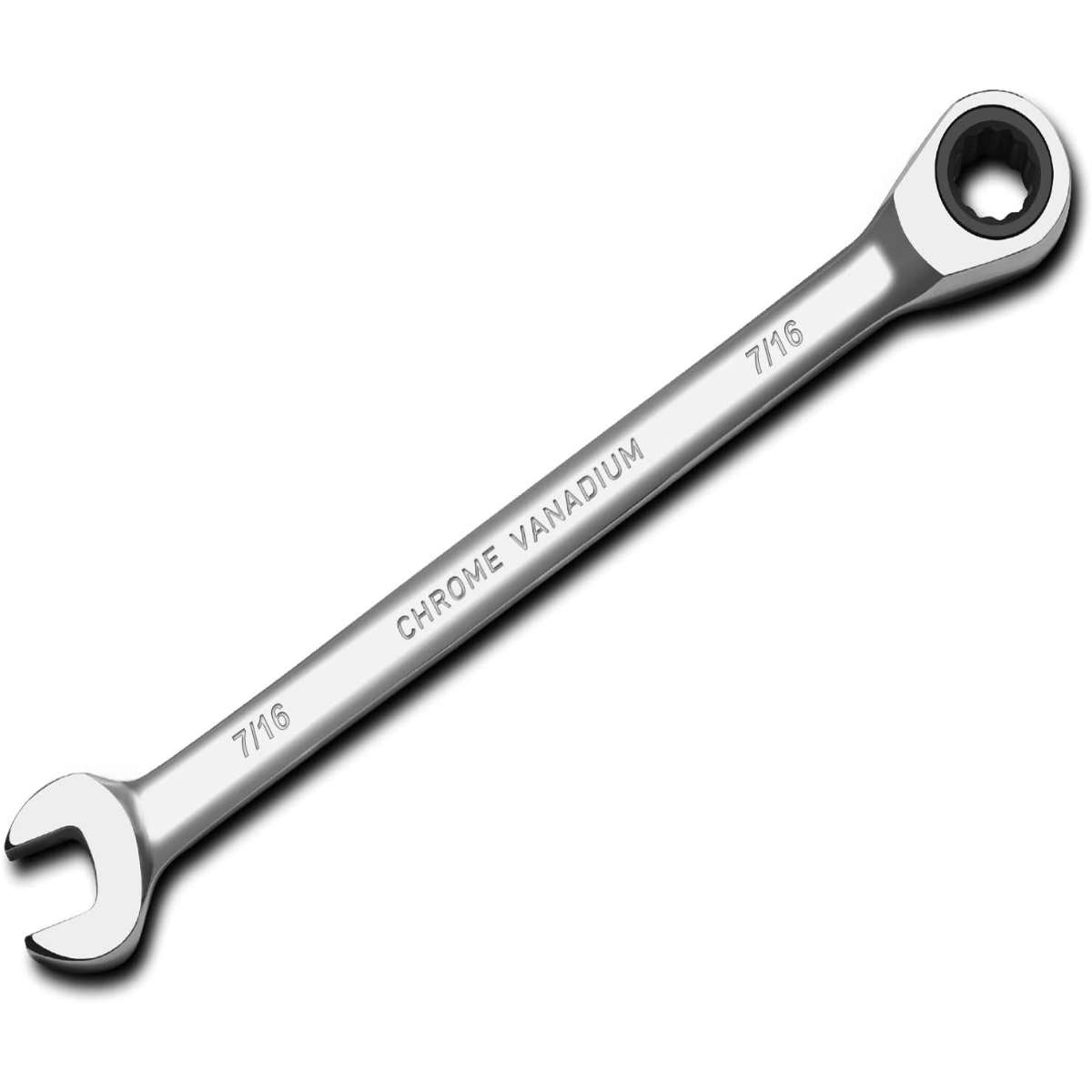 Egofine 7-16 inch ratchet combination wrench SAE