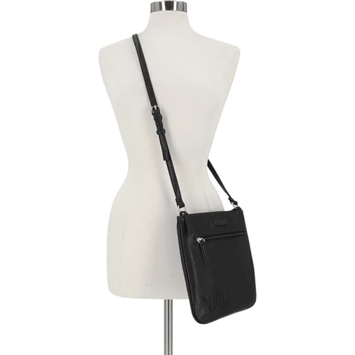 Nautica Womens Lakeside Signature Jaquard North South Crossbody Bag