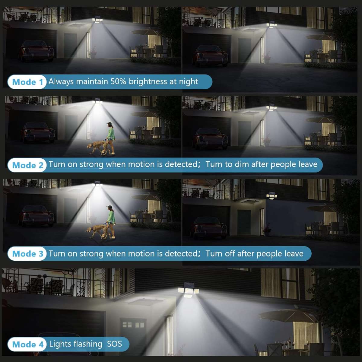 Mokot Solar Outdoor Lights