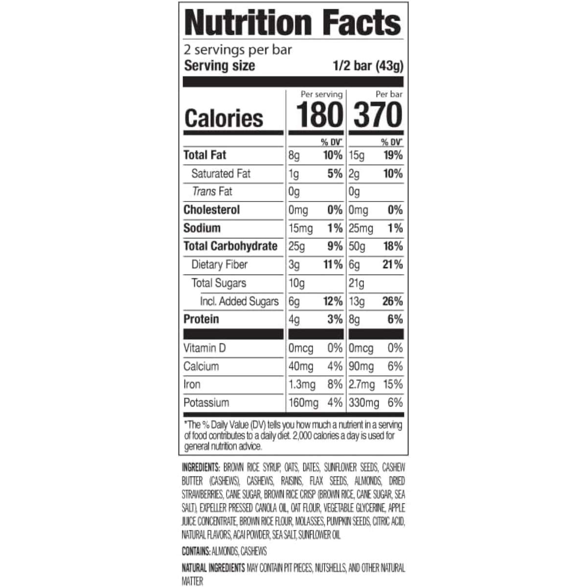PROBAR - Meal Bar Natural Energy, 3 oz. (12 per pack)