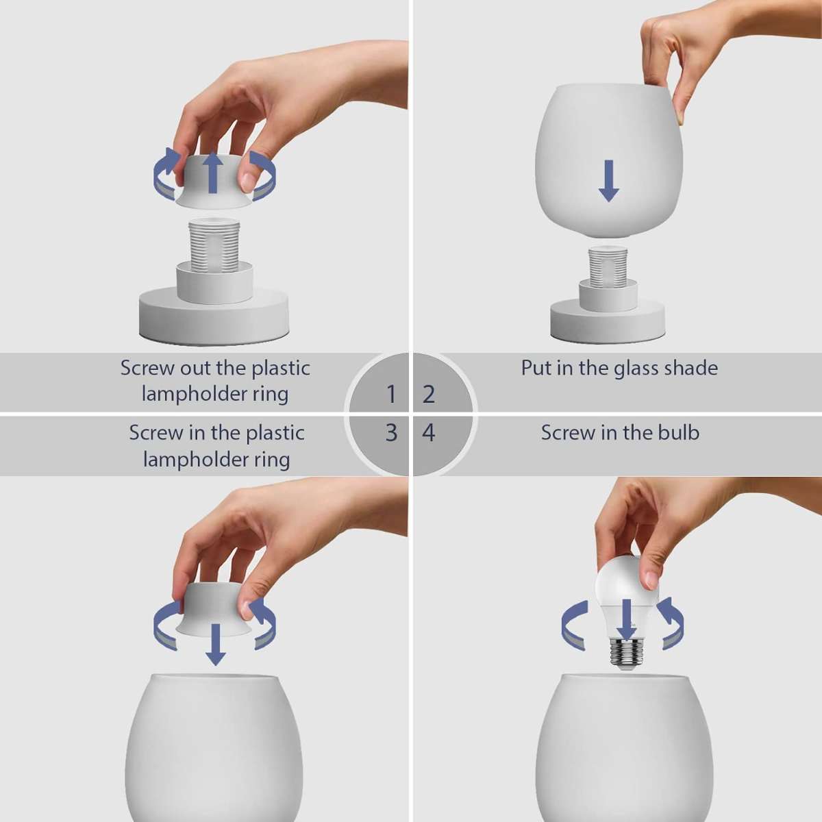 Touch Bedside Table Lamp - Bedroom, living room, bedside table, modern small lamp