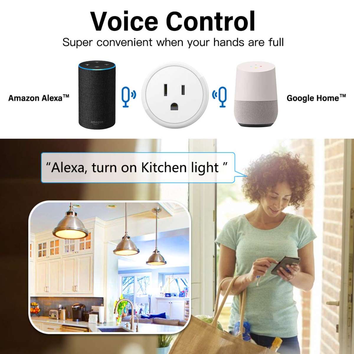 Aoycocr Bluetooth WiFi Smart Plug - Smart Socket