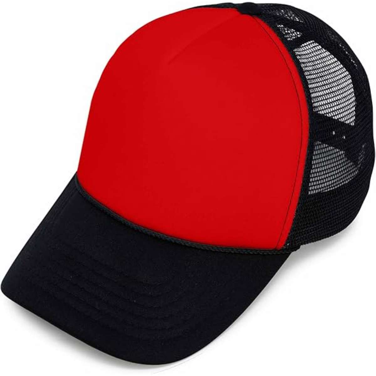 Dalix two-tone trucker hat summer mesh cap