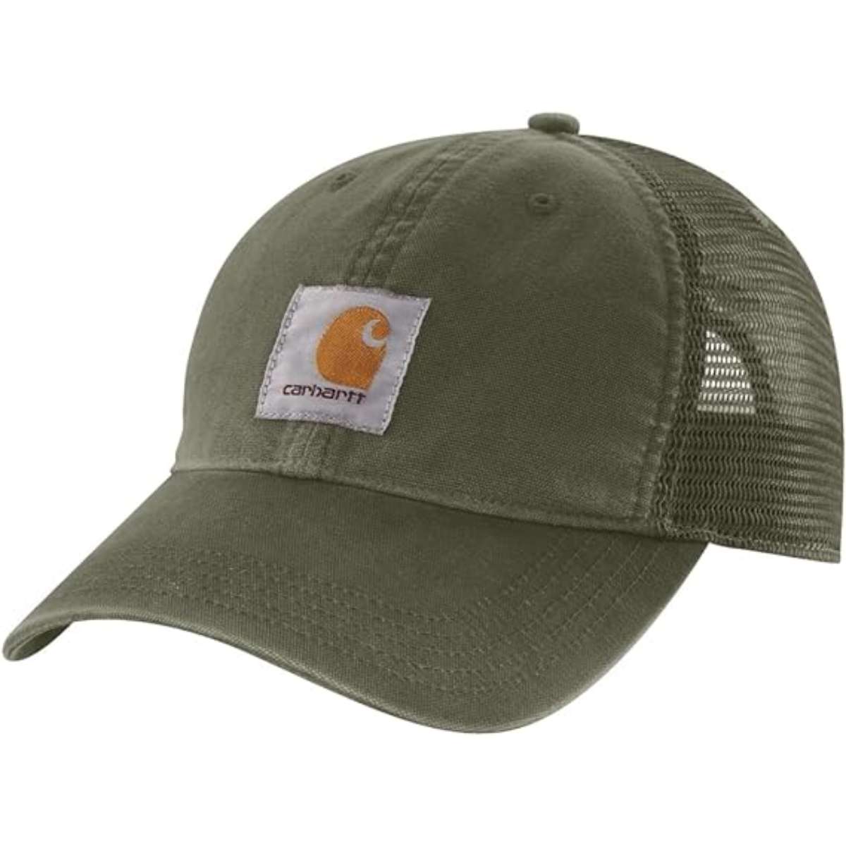 Carhartt Men's Canvas Mesh-Back Cap