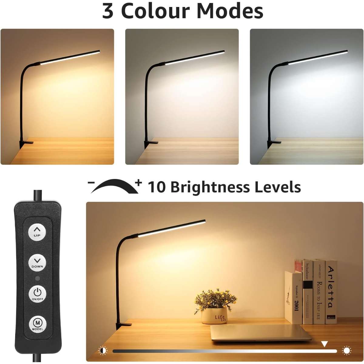 Leproklip, End, Scranpride Reading Light (Black)