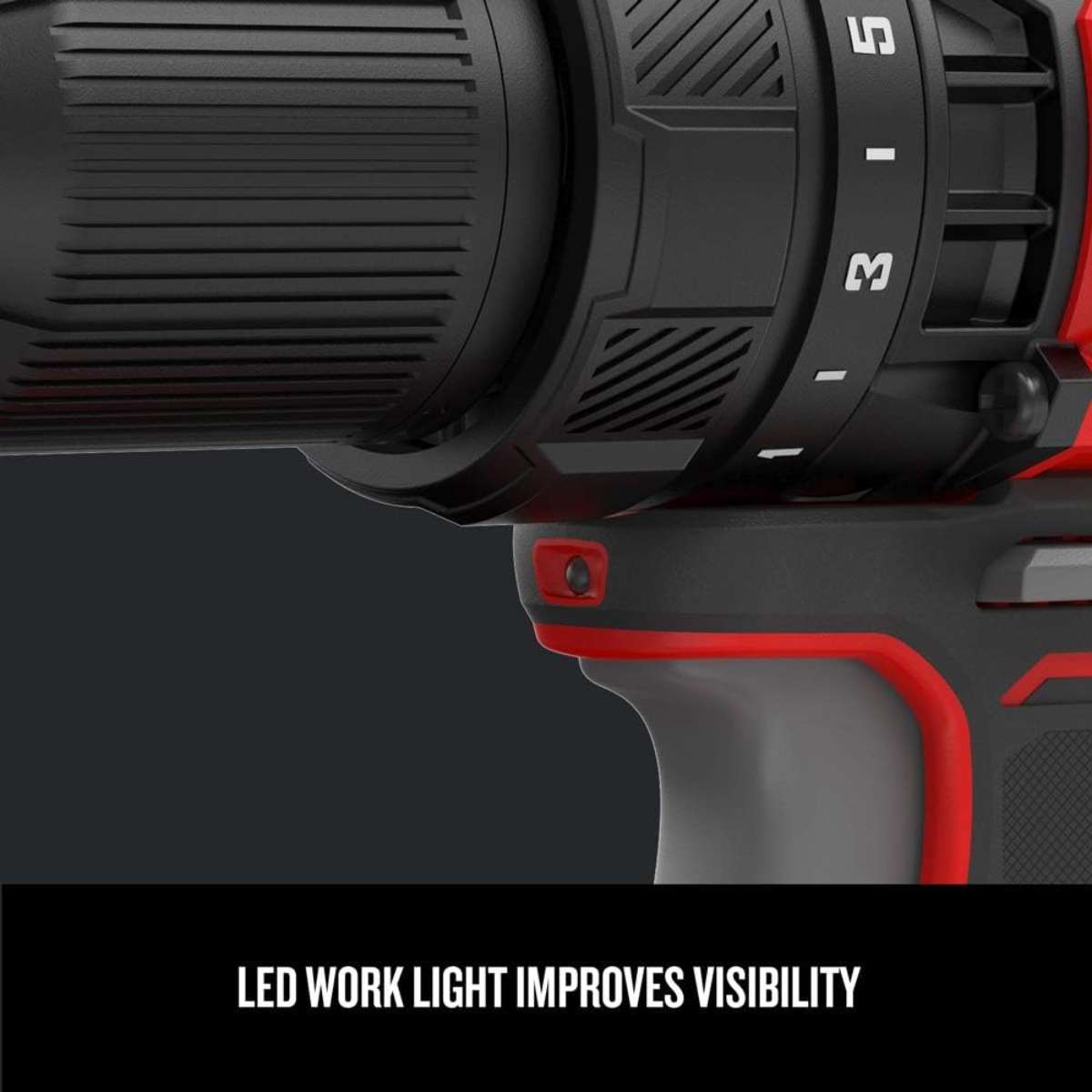 CRAFTSMAN V20 Cordless Power Drill (CMCD700C1)