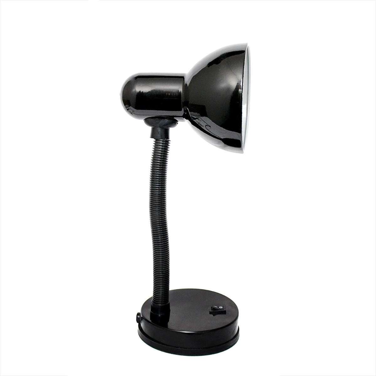 Simple Design LD1003-BLK Base Metal Table Lamp Black