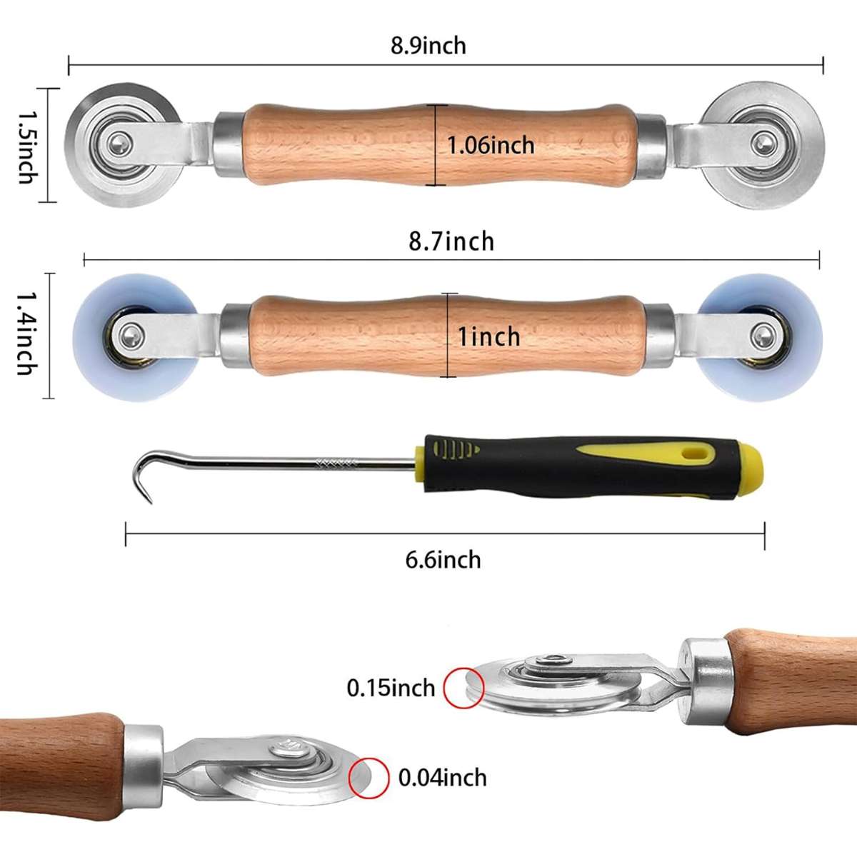 BAYTORY 3Pcs Window Screen Tool