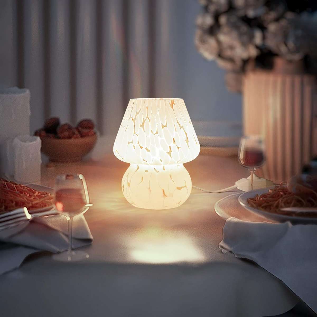 Small bedside counter light bedside table night light