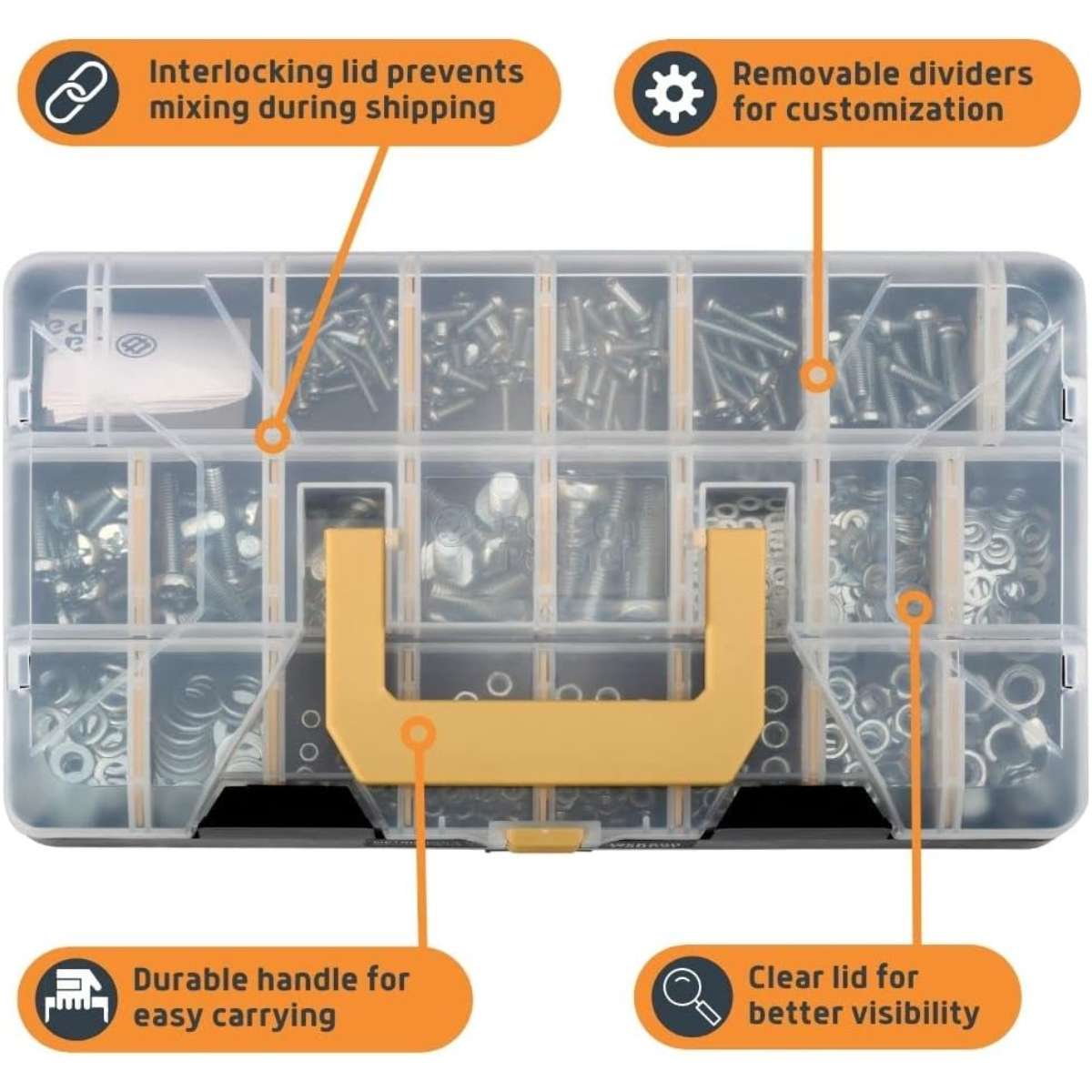 Jackson Palmer 2200 Piece Hardware Assortment Kit (3 Pallets)