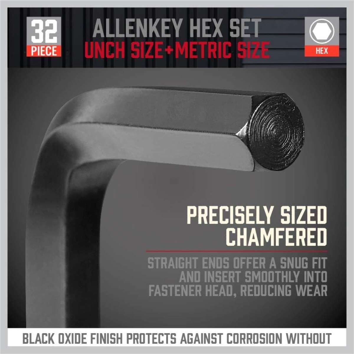 SEDY 32 PIECE HEX WRENCH SET