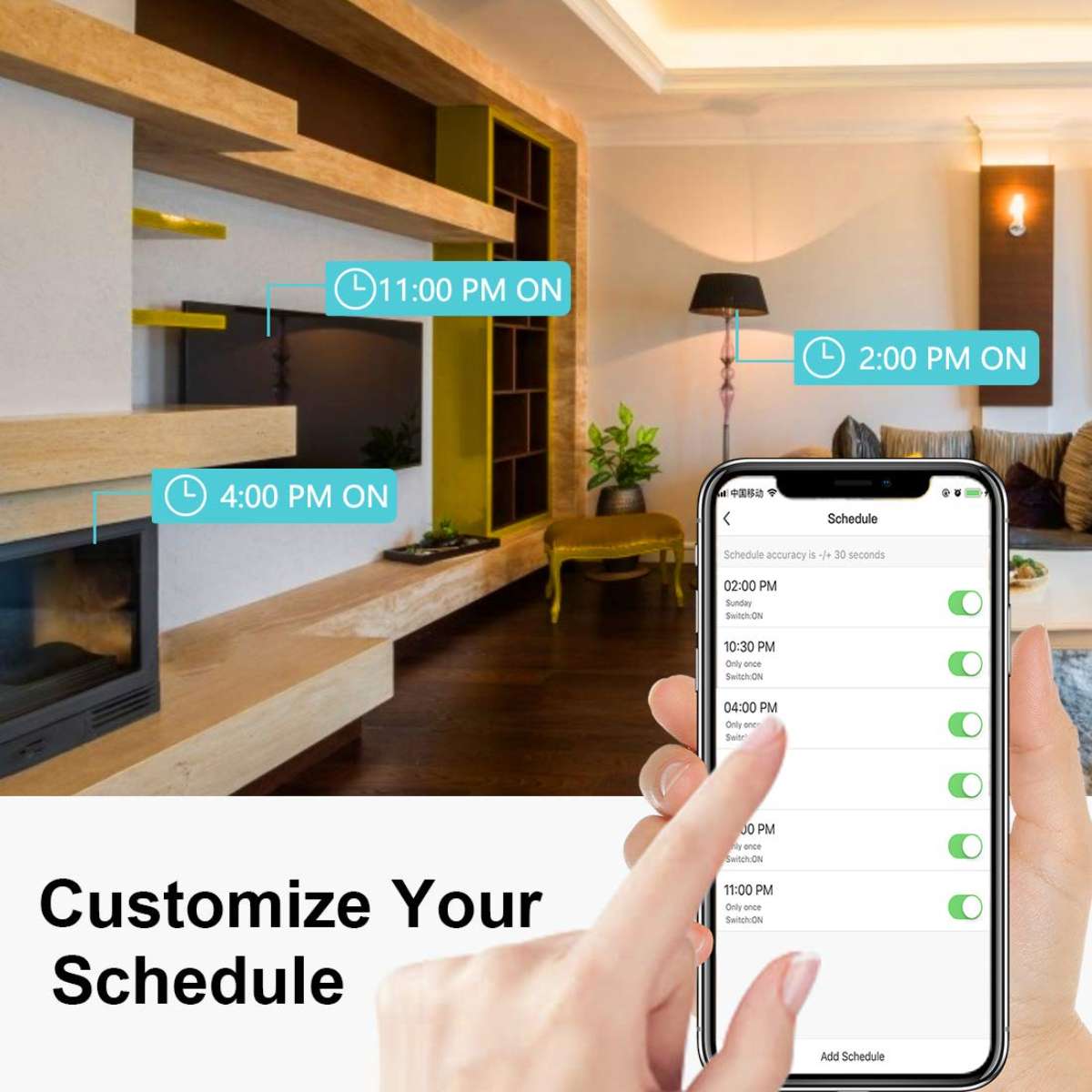 Aoycocr Bluetooth WiFi Smart Plug - Smart Socket
