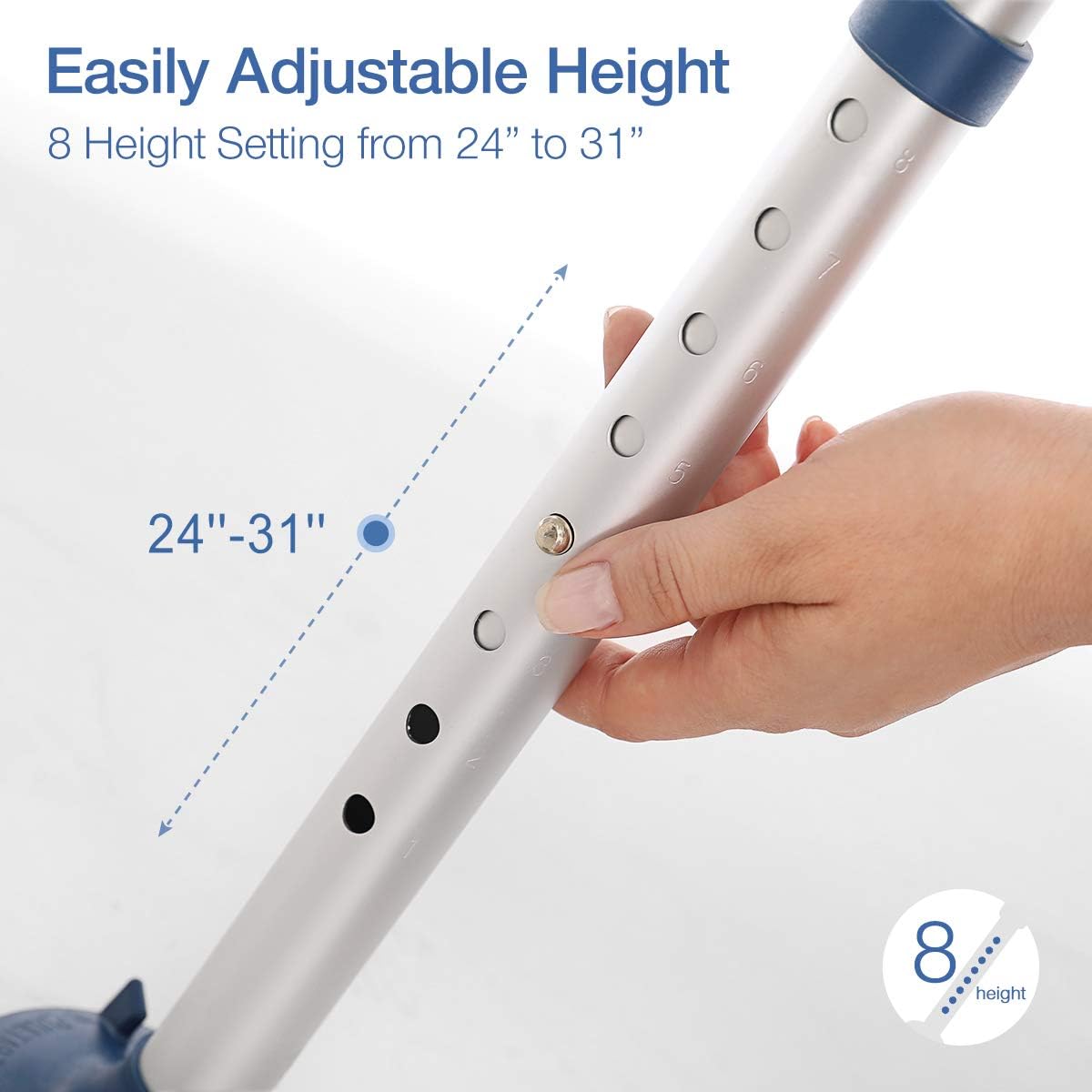 GreenChief Collapsible toilet safety grab rail