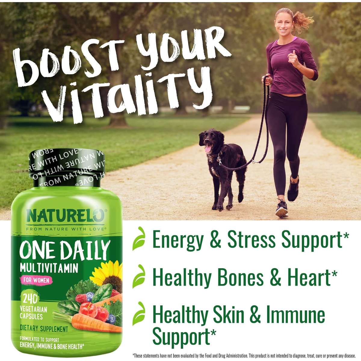 NATURELO Daily multivitamin for women