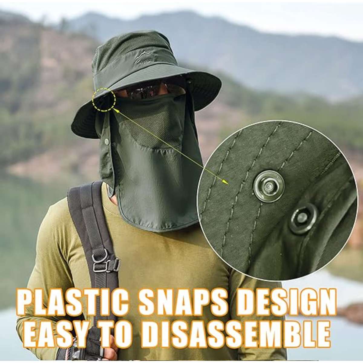 Men's and women's fishing caps