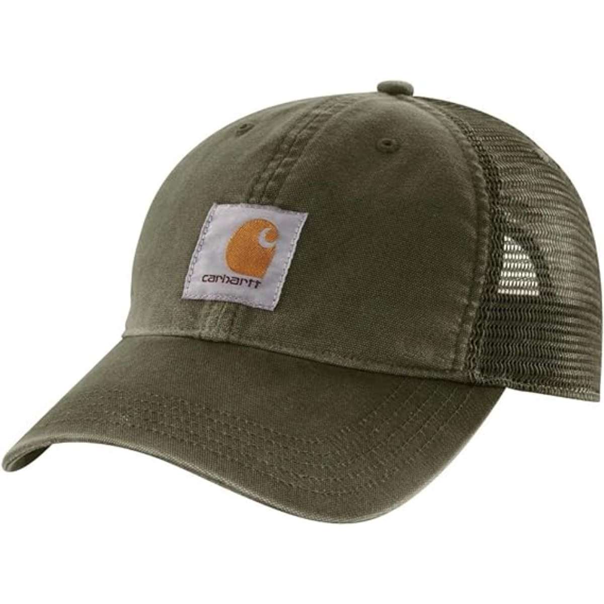 Carhartt Men's Canvas Mesh-Back Cap