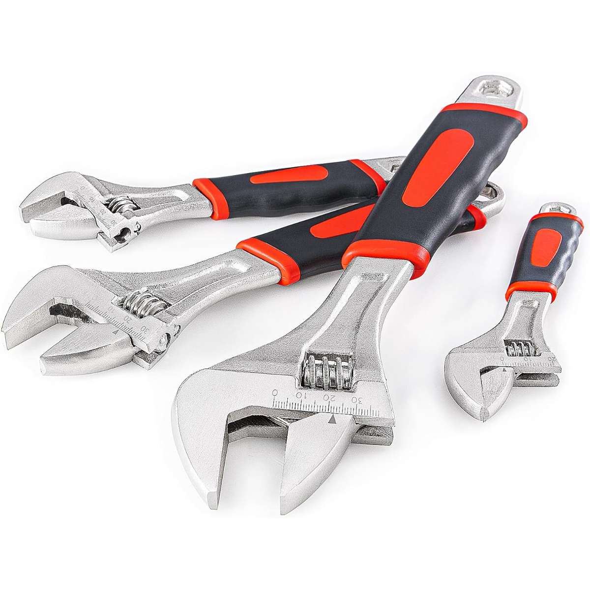 Navegando adjustable wrench, set of 4 wrenches