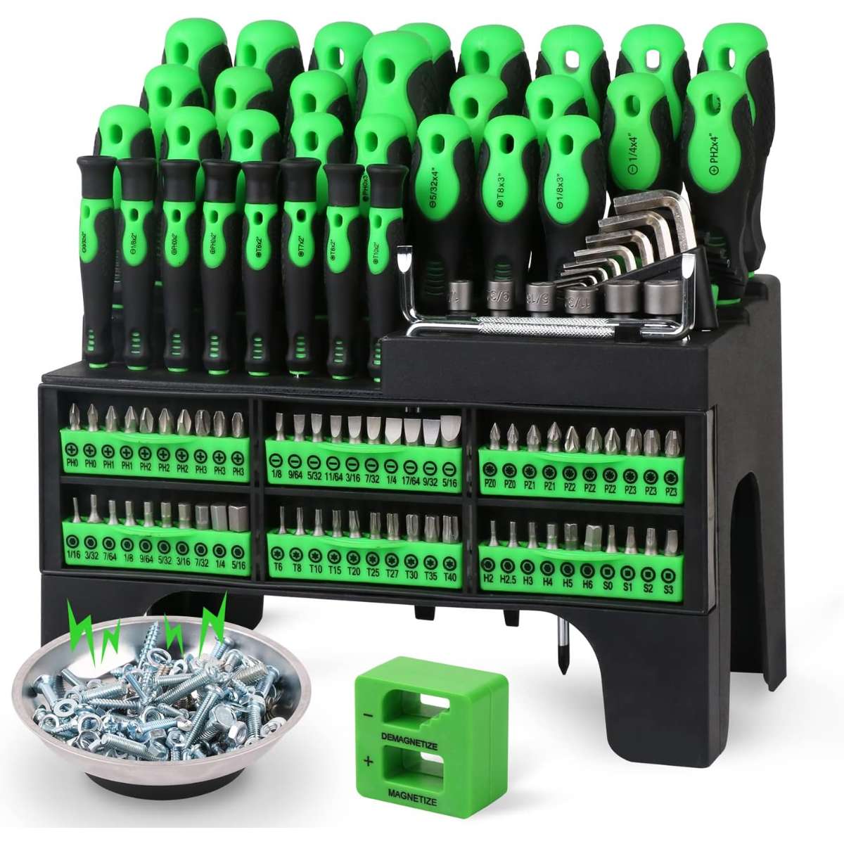 SWANLAKE 118PCS MAGNETIC SCREWDRIVER SET (118PCS)