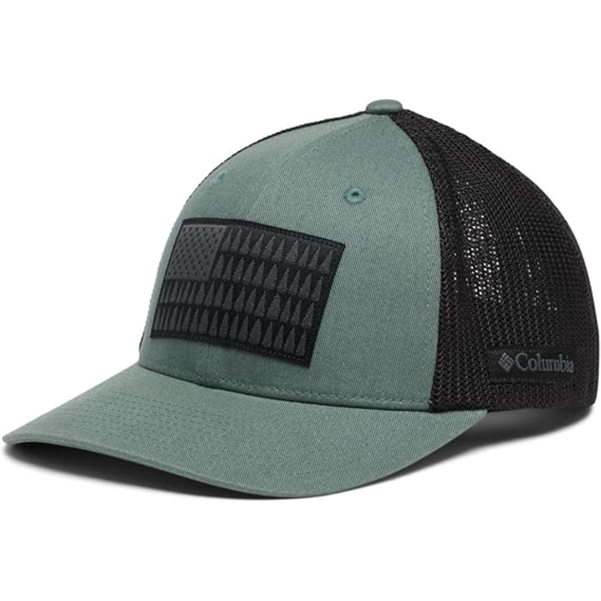Columbia Unisex-Adult Tree Flag Mesh Ball Cap - High Crown