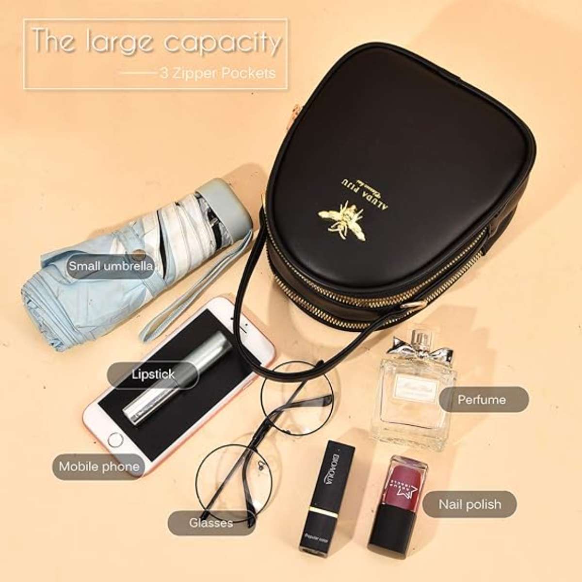 Small crossbody bag, women's shoulder bag