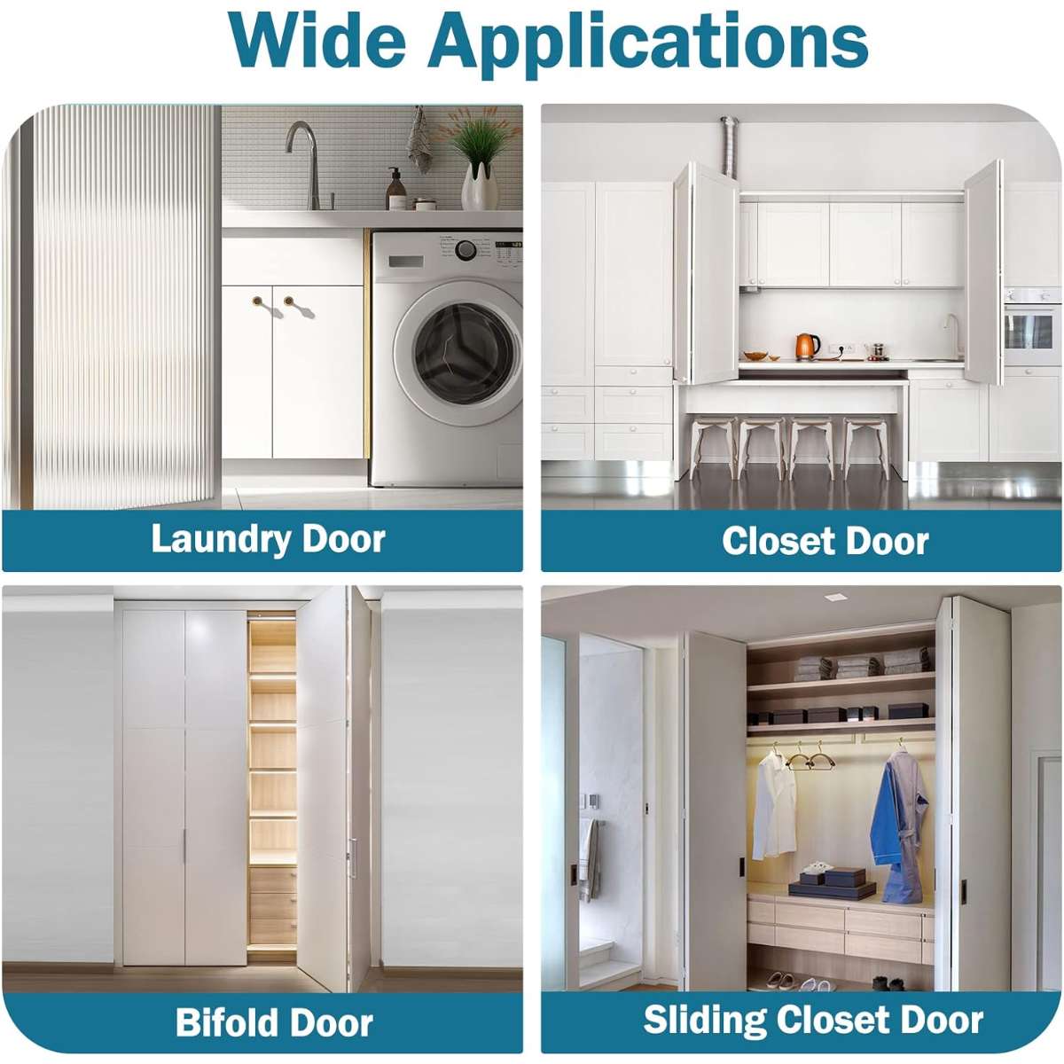 Bi-fold Door Hardware Repair Kit - 2-Pack