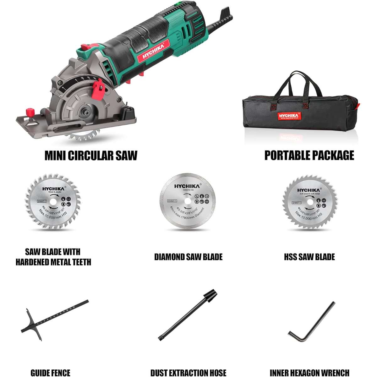 Mini circular saw, Ichka compact circular saw tile saw