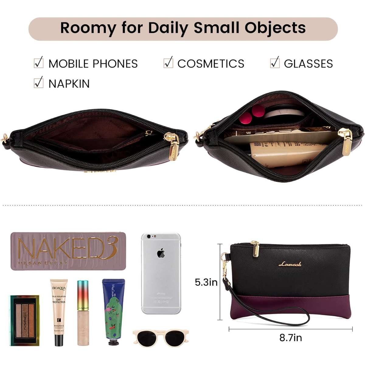 LOVEVOOK Women's Laptop Bag 15.6 inches