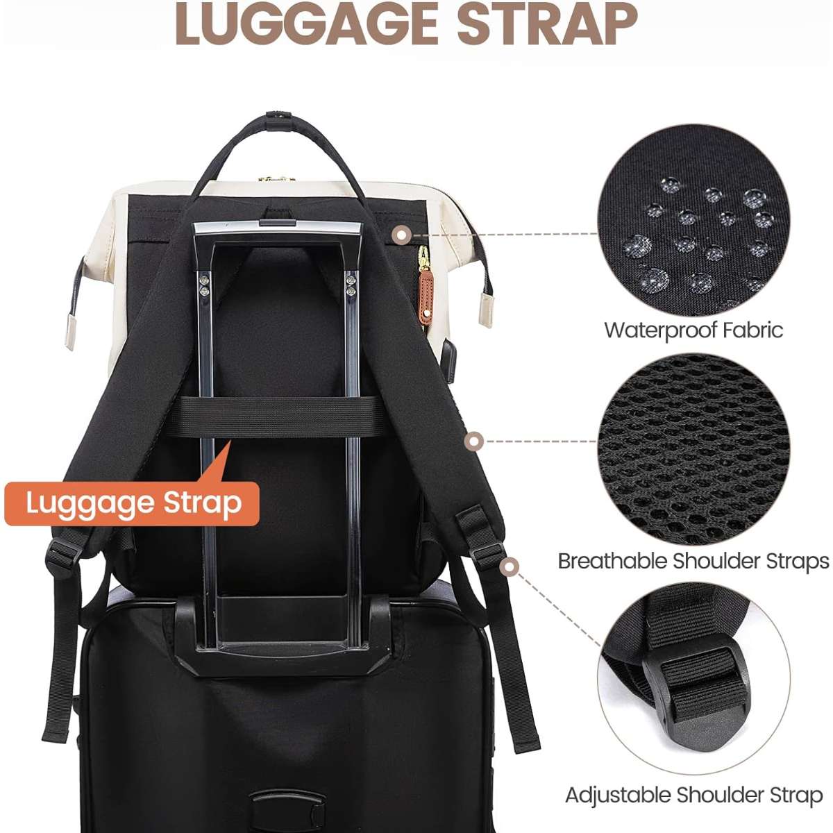 LOVEVOOK Women's Laptop Backpack