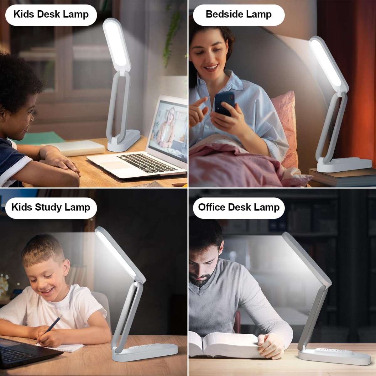 LED Desk Lights, Office Home & Battery Powered Lights