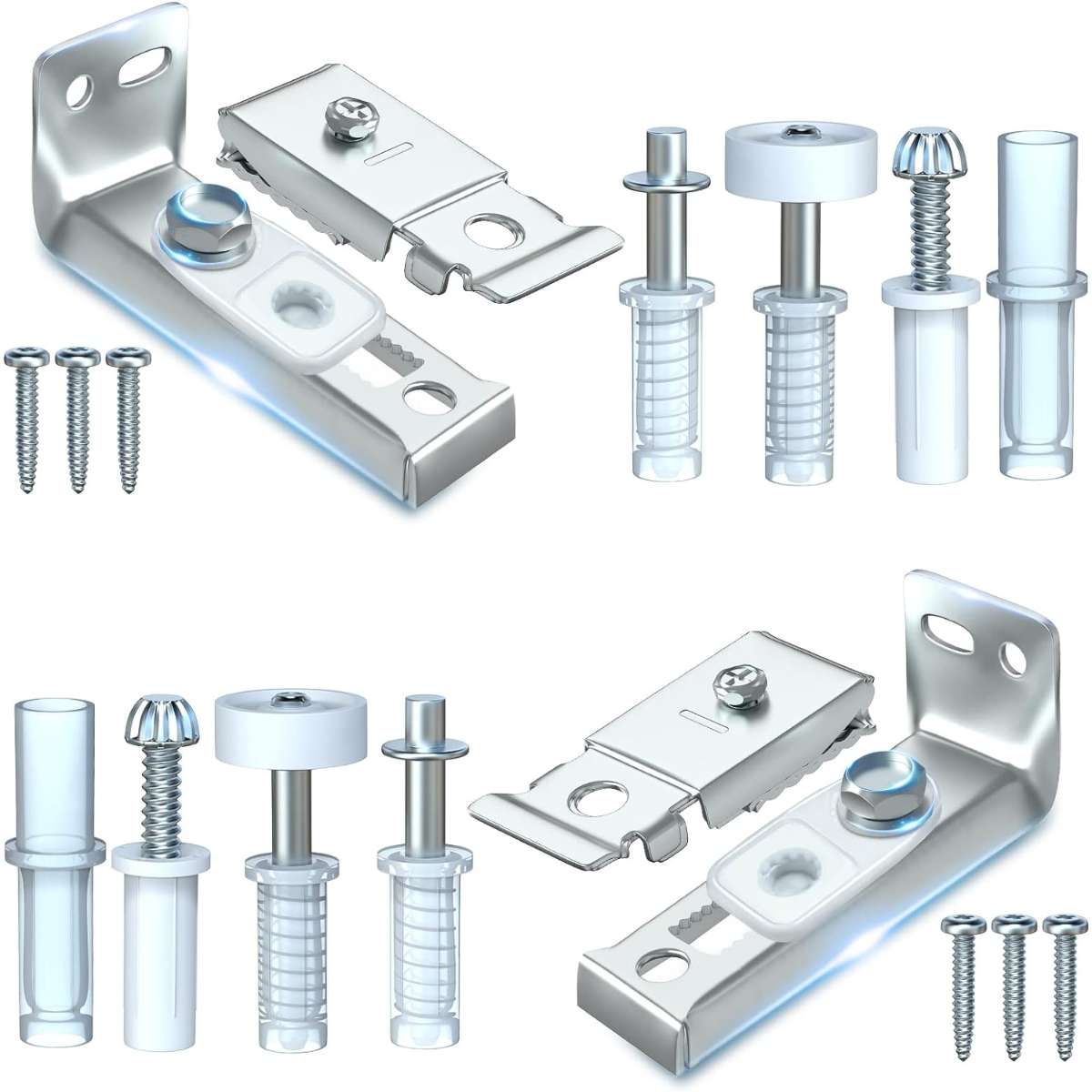 Bi-fold Door Hardware Repair Kit - 2-Pack