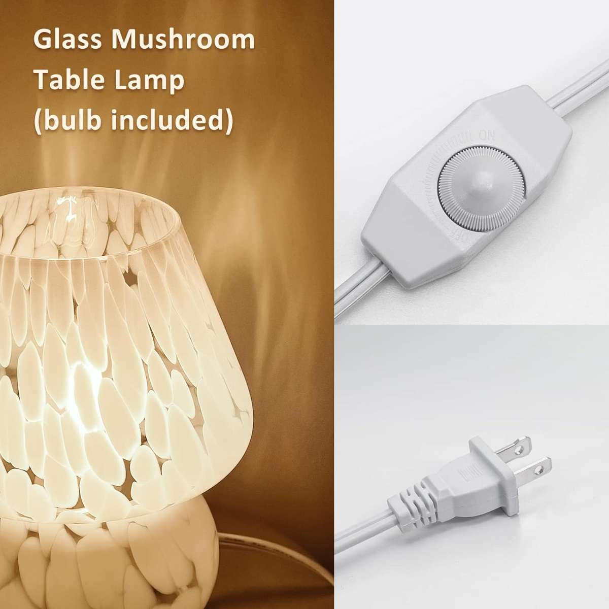 Small bedside counter light bedside table night light