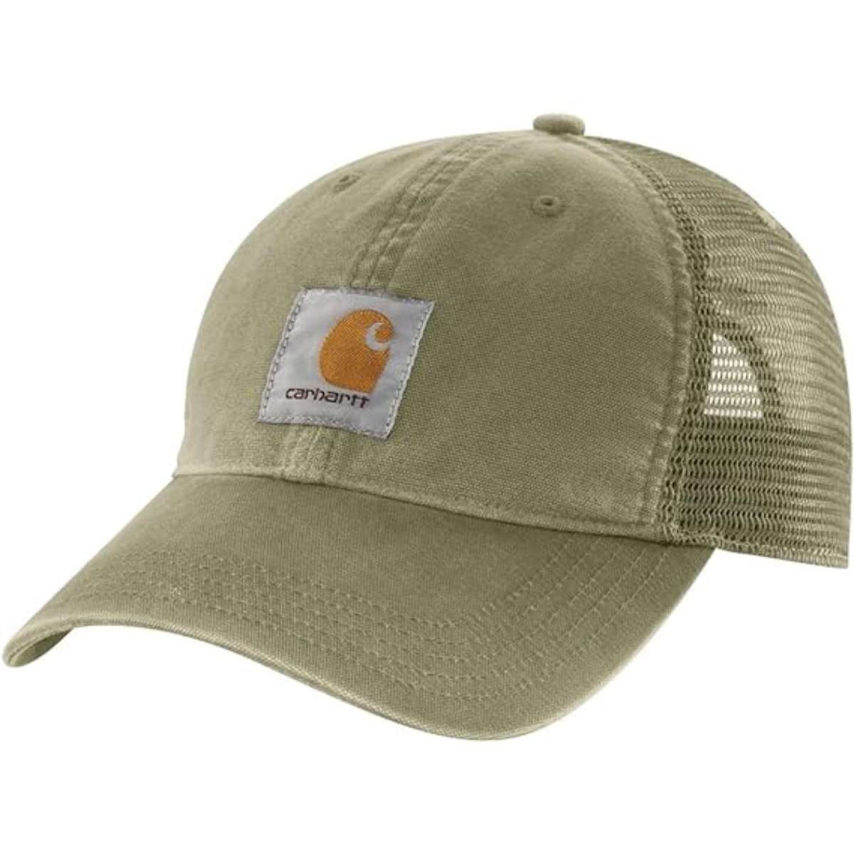 Carhartt Men's Canvas Mesh-Back Cap