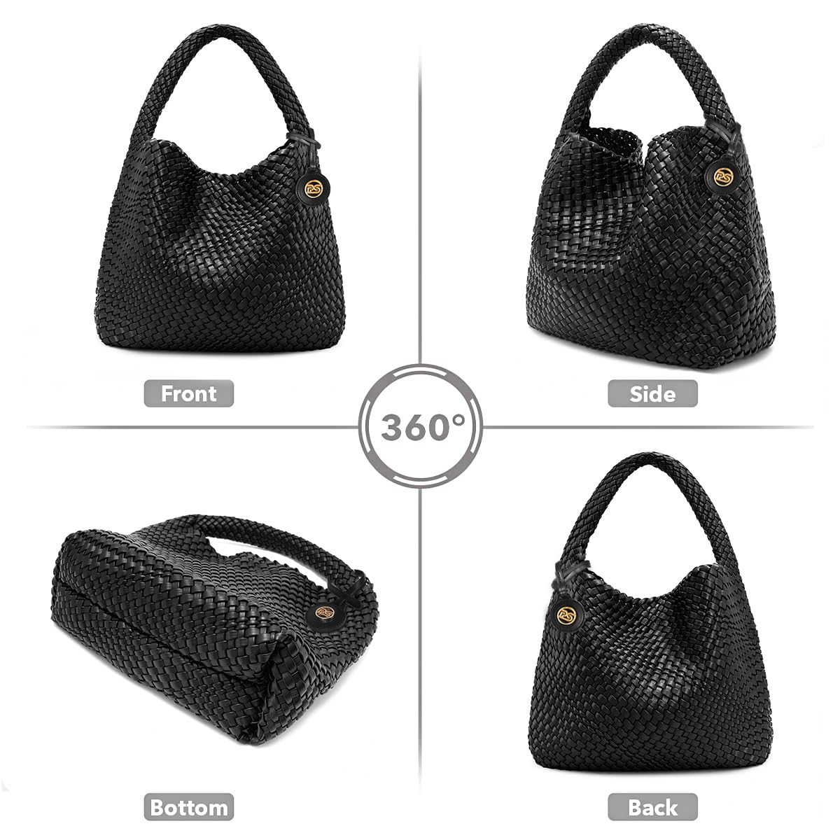 Puspett Simon woven handbag