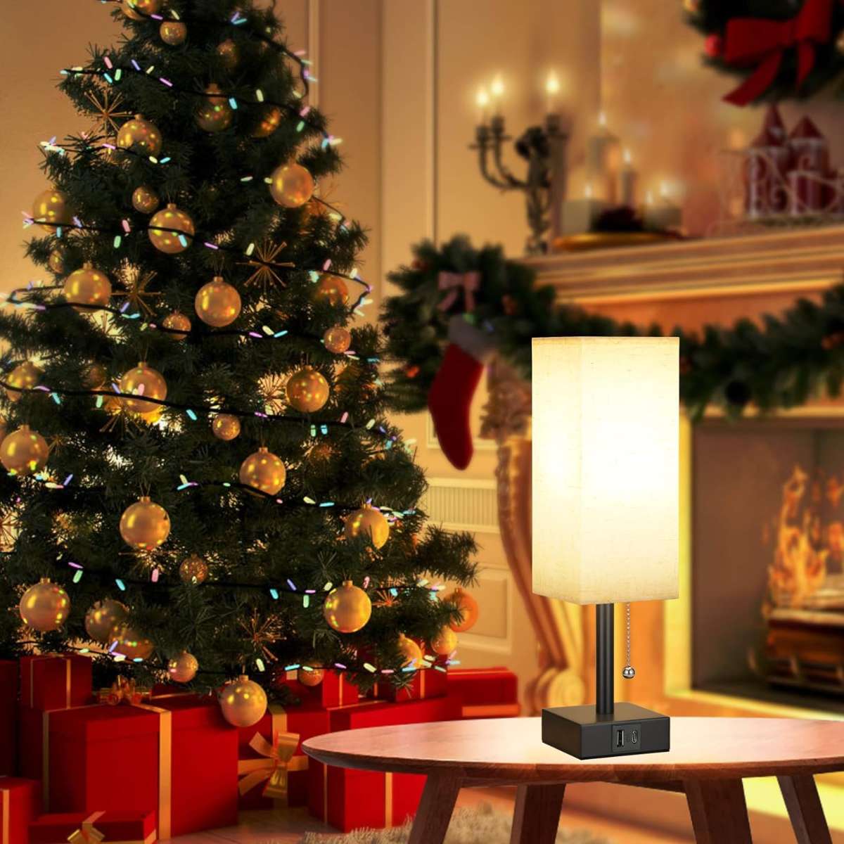 3 color hotbed table lamps (including LED bulbs)