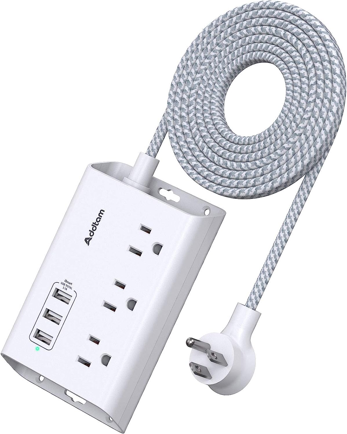 Power strip with USB, Addtam ETL certificate