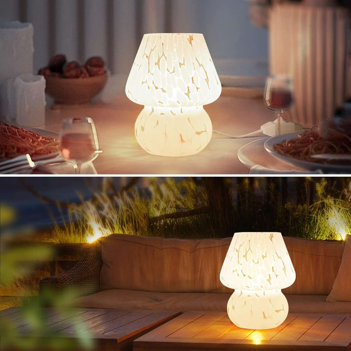Small bedside counter light bedside table night light